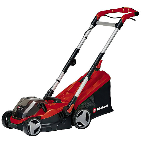 Газонокосарка акумуляторна Einhell PXC GE-CM 36/34-1 Li 36В(18+18) 33см 30л 20-65мм 11.9кг без АКБ та ЗП