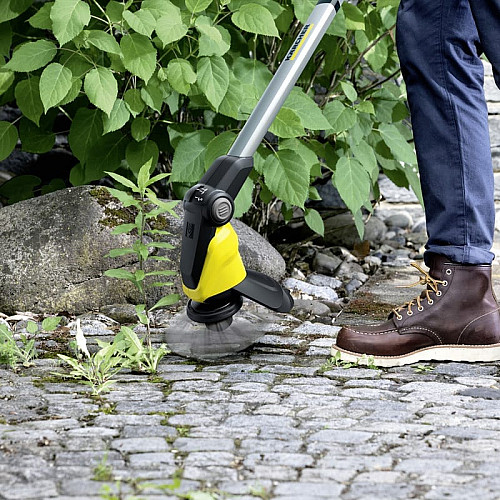 Karcher Триммер садовый WRE 18-55 для удаления сорняков, акум., 18В, 2.85кг, Solo (без АКБ и ЗУ)