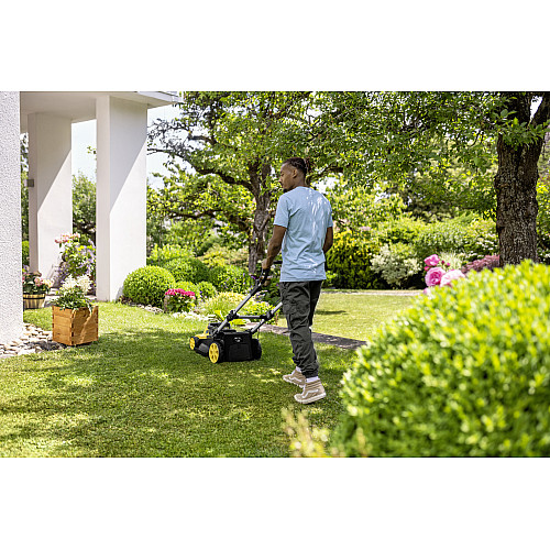 Газонокосарка акумуляторна Karcher LMO 5-18 Dual 18В 41см 25-70мм без АКБ та ЗП