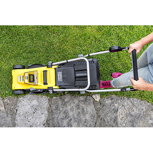 Газонокосарка акумуляторна Karcher LMO 3-18 Battery 18В 34см 25-60мм без АКБ та ЗП