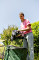 Газонокосарка акумуляторна Karcher LMO 34-18 Dual 18В 34см 25-60мм