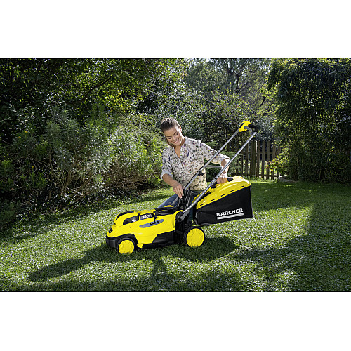 Газонокосарка акумуляторна Karcher LMO 18-36 Battery 18В 36см 30-70мм без АКБ та ЗП