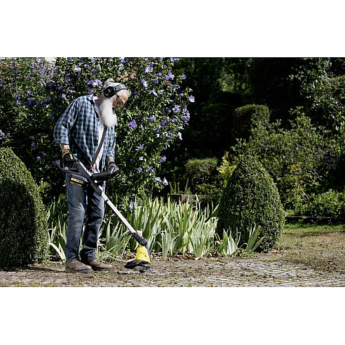 Karcher Триммер садовый WRE 18-55 для удаления сорняков, акум., 18В, 2.85кг, Solo (без АКБ и ЗУ)