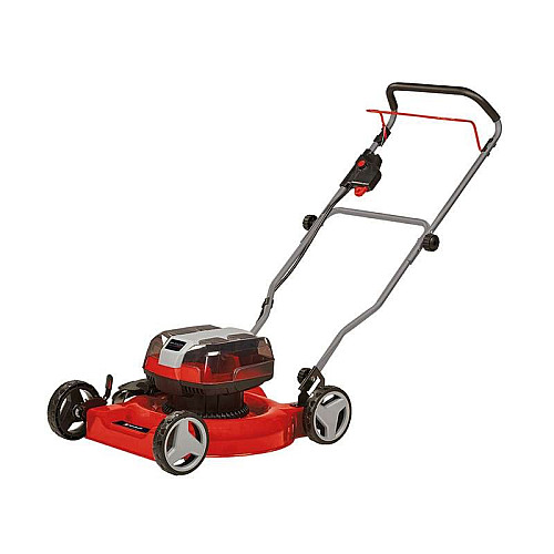Газонокосарка акумуляторна Einhell PXC GE-CM 36/48 Li M 36В(18+18) 48см без травозбірника 30-75мм 16.9кг