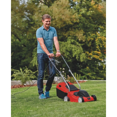 Газонокосарка мережева Einhell GC-EM 1232 1200Вт 32см 30л 20-60мм 9.2кг
