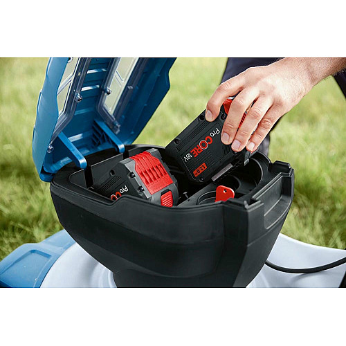 Газонокосилка аккумуляторная Bosch GRA 18V2-460 18В 46см 60л 30-70мм 23кг без АКБ и ЗП