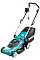 Газонокосарка мережева Makita ELM3720 220В 37см 40л 20-55мм 11.6кг