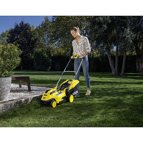 Газонокосарка акумуляторна Karcher LMO 18-36 Battery 18В 36см 30-70мм без АКБ та ЗП