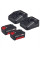 Газонокосарка акумуляторна Einhell PXC GE-CM 36/43 36В(18+18) 43см 63л 25-75мм 17кг без АКБ та ЗП