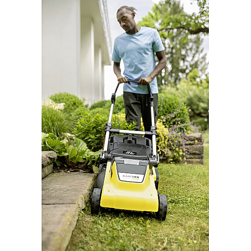 Газонокосарка акумуляторна Karcher LMO 5-18 Dual 18В 41см 25-70мм без АКБ та ЗП