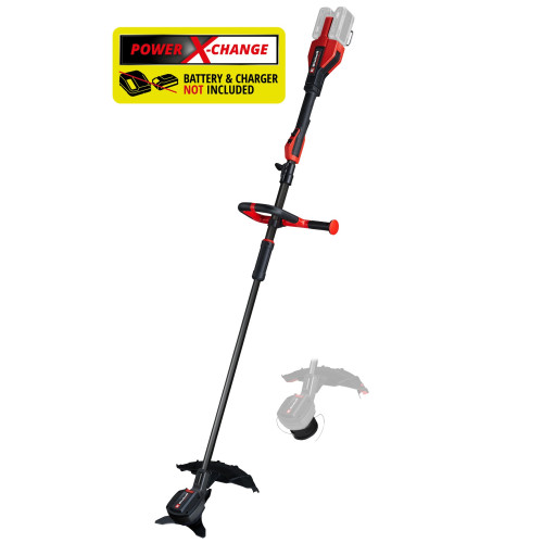 Тример акумуляторний Einhell GP-BC 36/430 Li P BL - Solo 36В(18В+18В) 43/25.5см 5200об/хв 6.75кг без АКБ та ЗП
