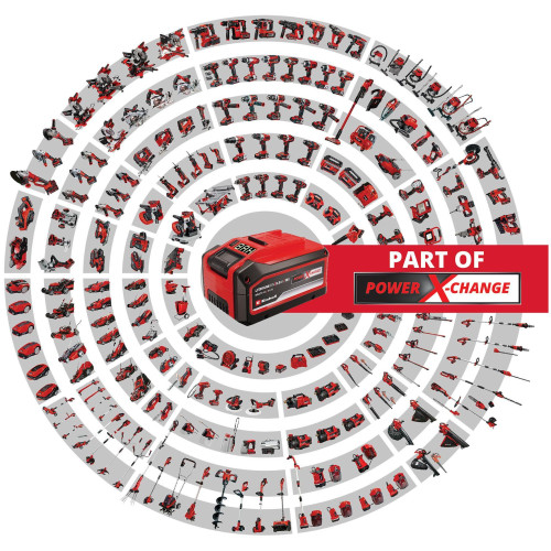Газонокосарка акумуляторна Einhell GE-CM 18/33 Li- Solo 18В 33см 25-65мм 30л 10.1кг без АКБ та ЗП