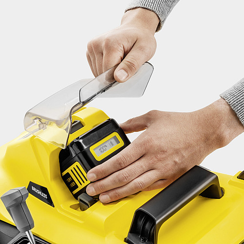 Газонокосарка акумуляторна Karcher LMO 3-18 Battery 18В 34см 25-60мм без АКБ та ЗП