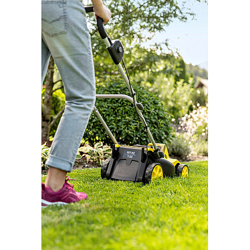 Газонокосарка акумуляторна Karcher LMO 3-18 Battery 18В 34см 25-60мм без АКБ та ЗП