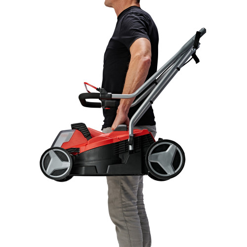 Газонокосарка акумуляторна Einhell GE-CM 18/33 Li- Solo 18В 33см 25-65мм 30л 10.1кг без АКБ та ЗП