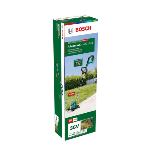 Тример садовий акумуляторний Bosch AdvancedGrassCut 36 36В 2.9кг без АКБ та ЗП