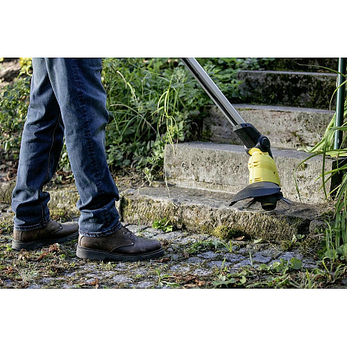 Karcher Триммер садовый WRE 18-55 для удаления сорняков, акум., 18В, 2.85кг, Solo (без АКБ и ЗУ)