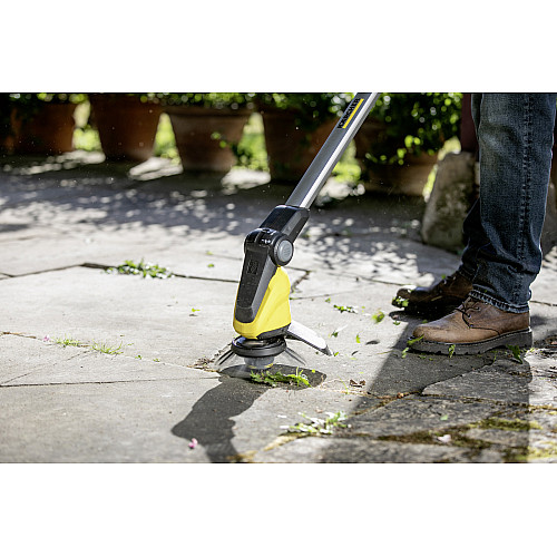 Тример садовий акумуляторний Karcher WRE 18-55 для видалення бур'янів 18В 2.85кг без АКБ та ЗП