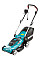 Газонокосарка мережева Makita ELM3720 220В 37см 40л 20-55мм 11.6кг