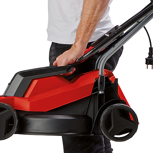 Газонокосарка електрична Einhell GC-EM 1000/32 1000Вт 32см 20-70мм 30л до 300м2 7.91кг