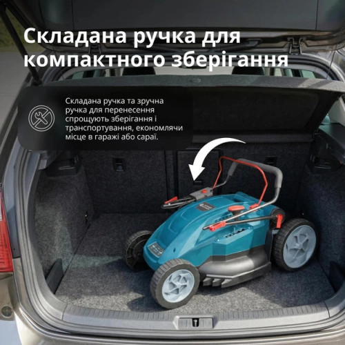 Газонокосарка мережева Konner&Sohnen KS 43LM20 2000Вт 43см 50л 25-80мм 15кг