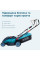 Газонокосарка мережева Konner&Sohnen KS 38LM16-BL 1600Вт 38см 40л 25-75мм 16.5кг