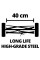 Газонокосарка механічна Einhell GC-HM 400 40см 27л 13-37мм 7.5кг
