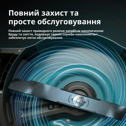 Газонокосарка бензинова Konner&Sohnen KS 56LMG-SP 4.4кВт 56см 65л 25-75мм ручний стартер 35.4кг