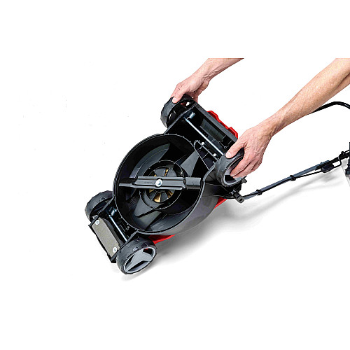 Газонокосарка електрична Einhell GC-EM 1000/32 1000Вт 32см 20-70мм 30л до 300м2 7.91кг