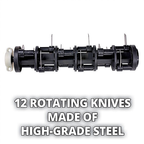 Аератор-скарифікатор акумуляторний Einhell GC-SC 18/28 Li-Solo 18В 28см ножі 12шт 6.65кг без АКБ та ЗП