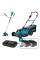 Набір із двох акумуляторних інструментів Konner&Sohnen KS 43LM-BCT40V-SET 40В(20+20В) газонокосарка KS 43LM-40V та тример садовий KS BCT-40V акб 2х4А·год ЗП 22.5кг