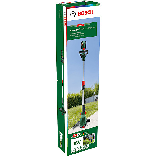 Тример садовий акумуляторний Bosch UniversalGrassCut 18V-26-500 1х2.5А·год 26см ЗП AL 18V-20 3.5кг