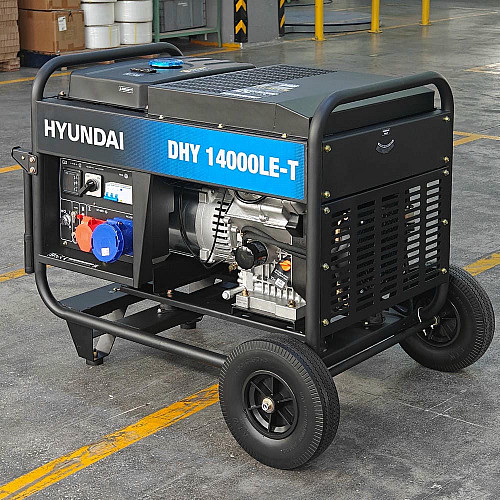 Генератор дизельний Hyundai DHY 14000LE-T