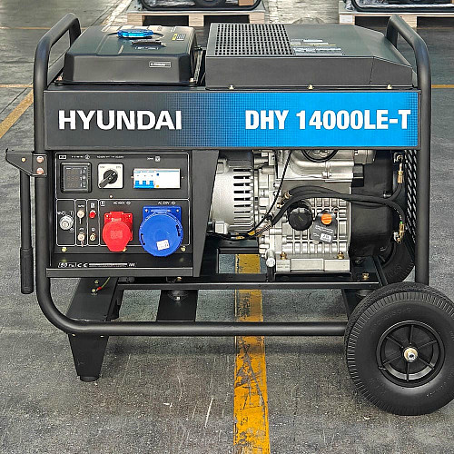 Генератор дизельний Hyundai DHY 14000LE-T
