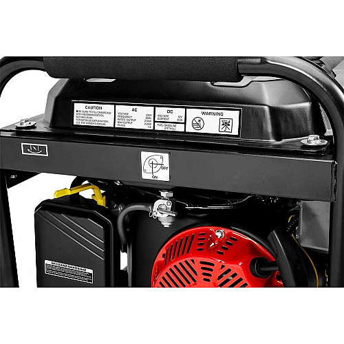 Бензиновый генератор GRAPHITE 230В (1 фаза), 2/2.2кВт, ручной старт, AVR, 40кг