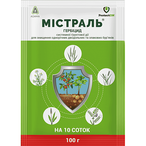 Гербіцид вибіркової дії Містраль в.г. ProtectON 100 гр
