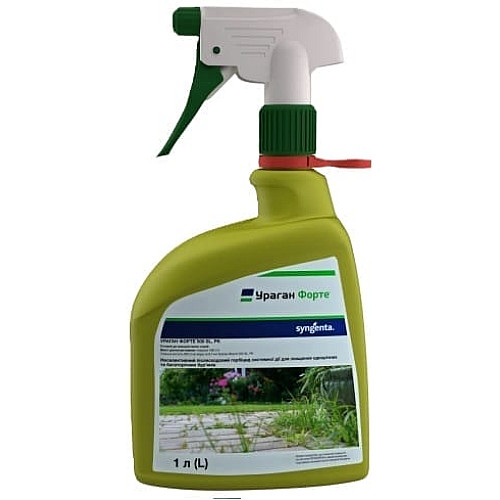 Спрей Ураган Форте 500 SL в.р.к. Syngenta/Сингента готов к использованию 1 л