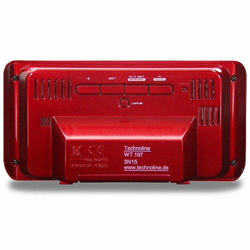 Часи настільні Technoline WT197 Red (WT197)