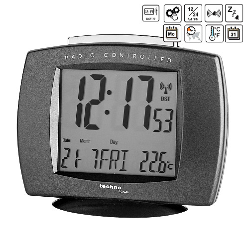 Годинник настільний Technoline WT189 Anthracite (WT189 anthrazit) Discounted