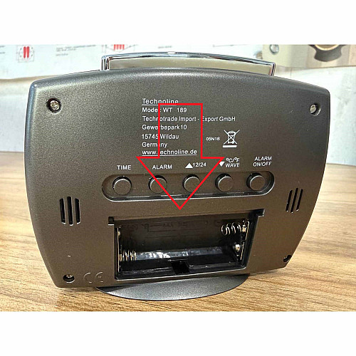 Годинник настільний Technoline WT189 Anthracite (WT189 anthrazit) Discounted
