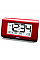 Часи настільні Technoline WT197 Red (WT197)