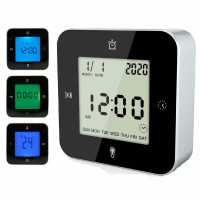 Годинник настільний Technoline WT344 Black / Silver (WT344)