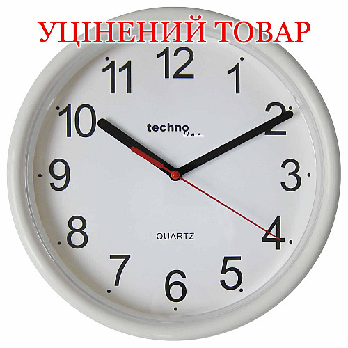 Годинник настінний Technoline WT600 White (WT600 weis) Discounted