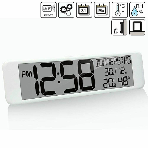 Годинник настінний Technoline WS8120 White (WS8120)