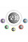 Настенные часы Technoline WS8086 Rainbow (WS8086)