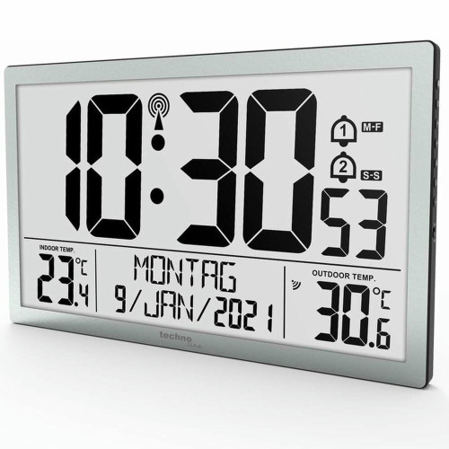 Годинник настінний Technoline WS8113 Silver (WS8113)