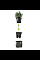 Вазон Lechuza Green Wall Home Kit Glossy Антрацит