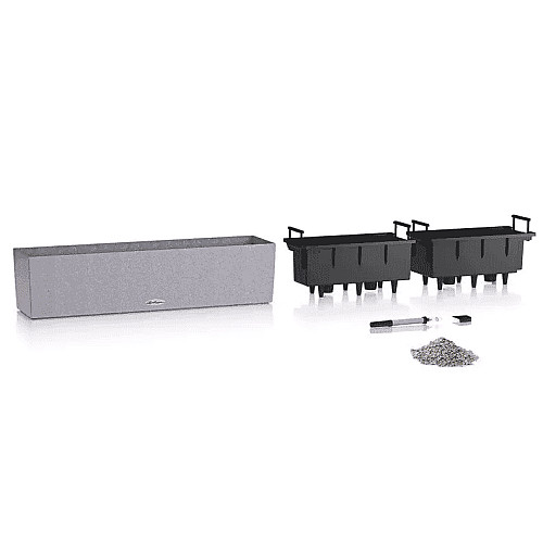 Вазон Lechuza Balconera Stone 80 Бежевий