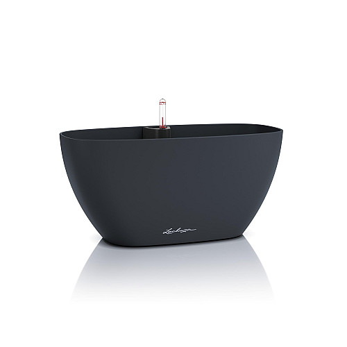 Вазон Lechuza NAVIO Color 10, темно-сірий