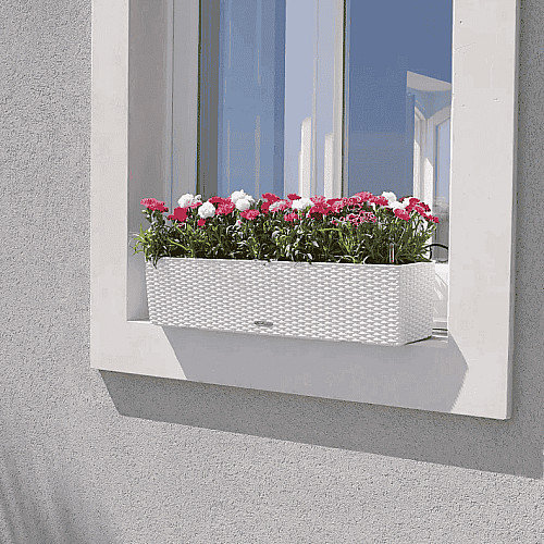 Вазон Lechuza Balconera Cottage 80 Світло-сірий